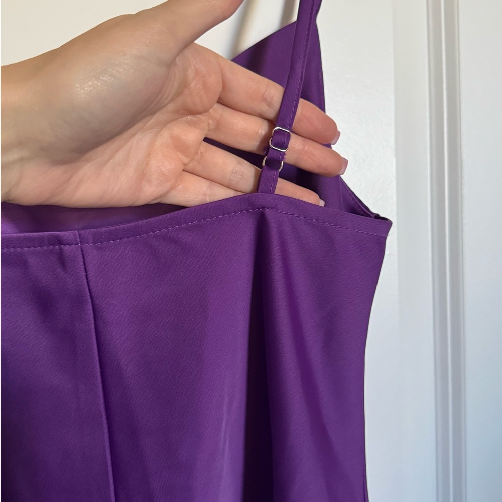 Elegant Purple Women's Camisole Top - Picture 4 of 7